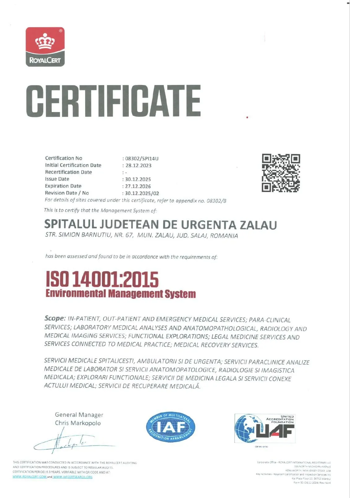 ISO 14001 – managementul mediului
